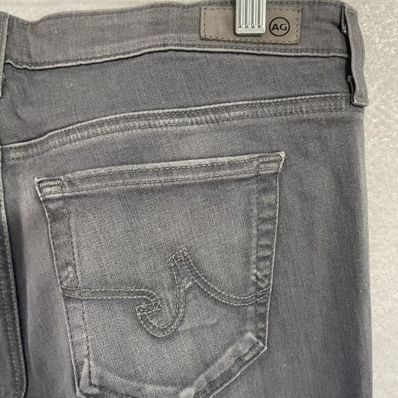 AG-ED Adriano Goldschmied Jeans Women’s 31R Gray The Legging Ankle Super Skinny - Picture 6 of 12